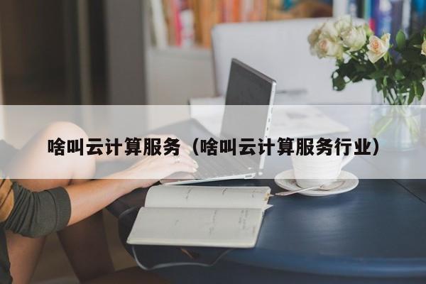 啥叫云计算服务（啥叫云计算服务行业）