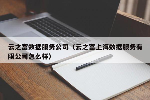 云之富数据服务公司（云之富上海数据服务有限公司怎么样）